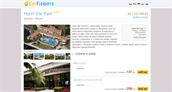 Desktop Screenshot of hotel-vile-park-portoroz.com